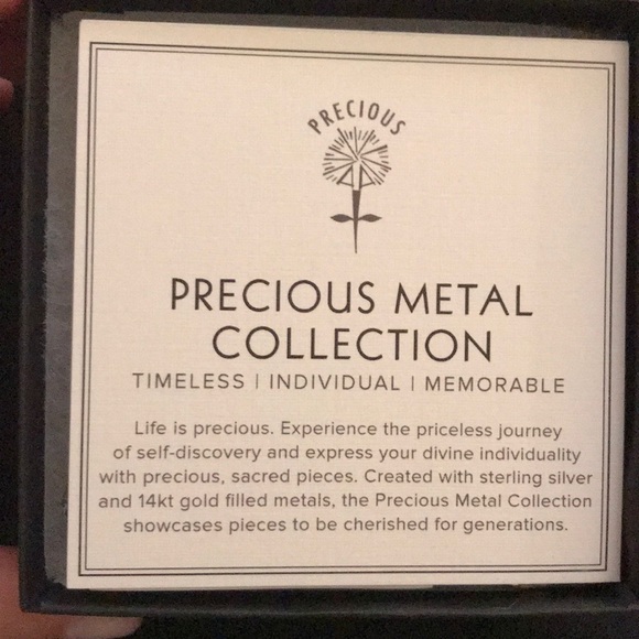 Alex and Ani (+) Energy Crystal drop Earrings - Picture 2 of 6